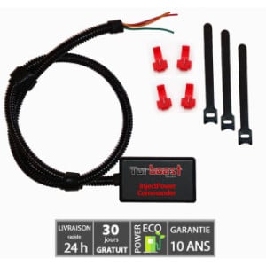 Boitier additionnel InjectPower commander BUELL XB 12 SS LIGHTNING LONG TRANSLUCIDE 1200cc