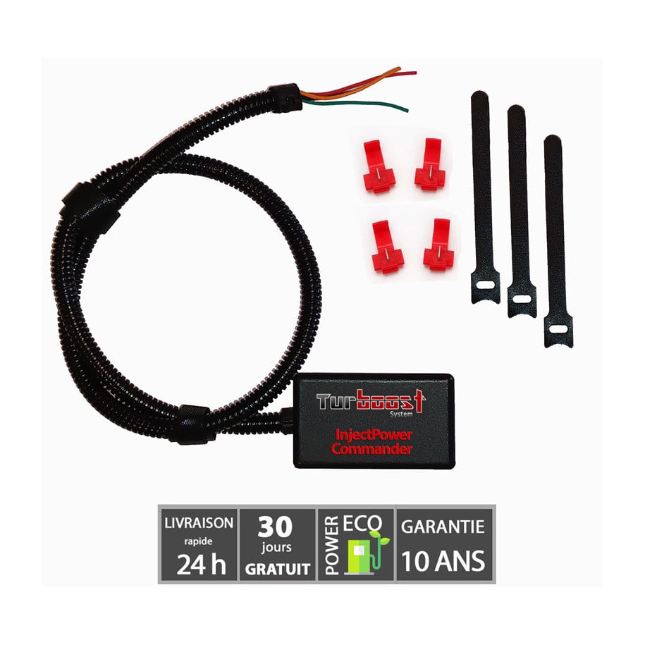 Boitier additionnel InjectPower commander BUELL XB 12 SS LIGHTNING LONG TRANSLUCIDE 1200cc